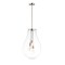 Maxim Lighting Gourd 3-Light 15.75" Wide Satin Nickel Pendant Light 10164CLSN - alternate 1